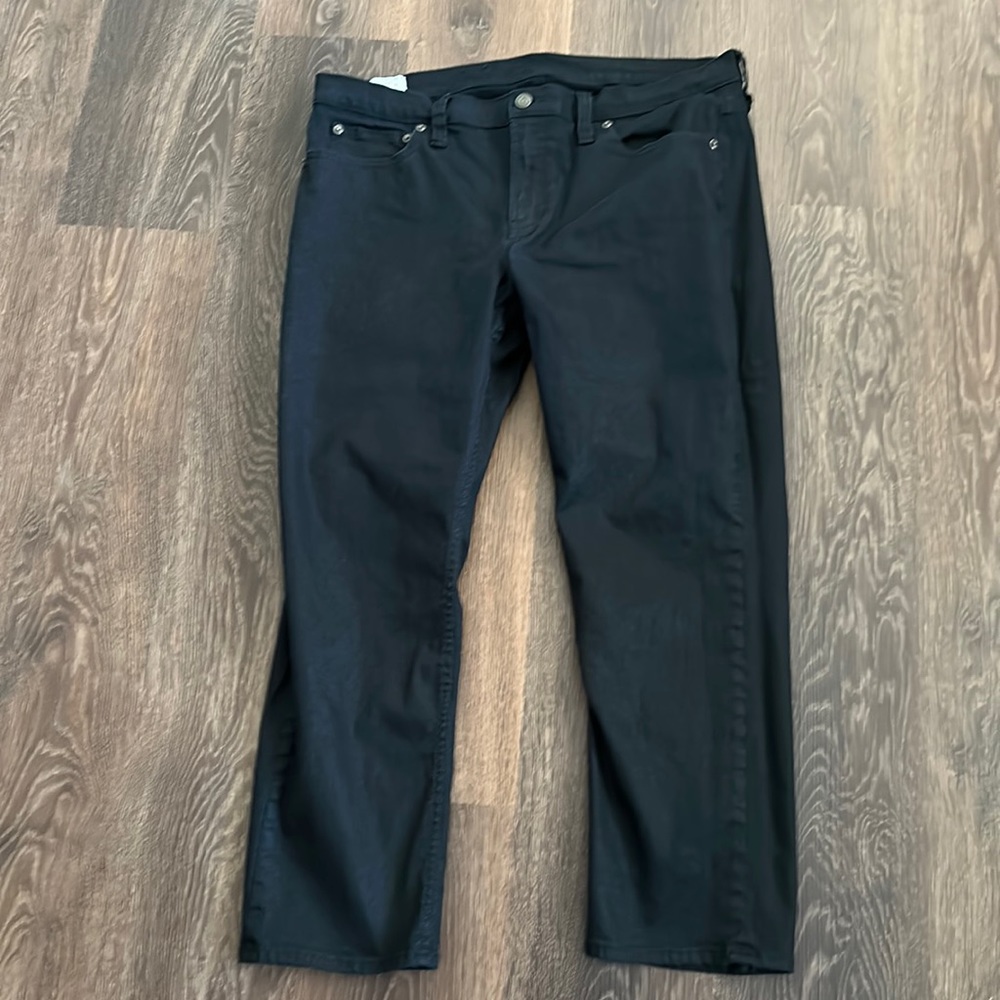 Gap Vintage Slim Mid Rise Coated Jeans